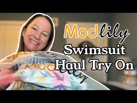 Modlily Swimsuit Haul Try On Review | MODEST #swimwear