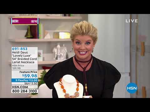 HSN | Heidi Daus Fashion Jewelry Gifts 12.05.2019 - 06 PM