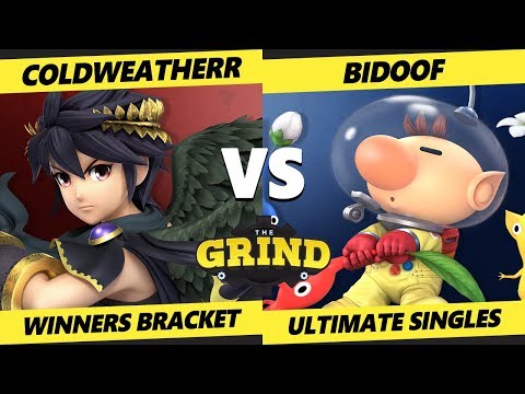 Smash Ultimate Tournament - ColdWeatherr (Dark Pit)  Vs. Bidoof (Olimar) - The Grind 75 SSBU Bracket