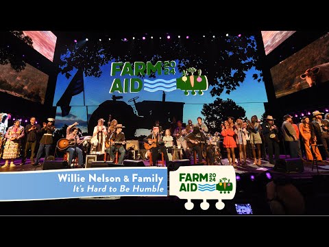 Willie Nelson & Family - It's Hard to Be Humble (Live at Farm Aid 2024)