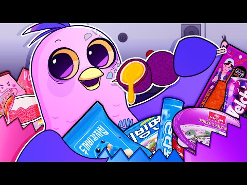 CUTE GARTEN of BANBAN MUKBANG Animation - Opila Bird