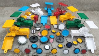 Red colour Swaraj Tractor frent Tyres and trolley tyres fitting and moving tractor video 