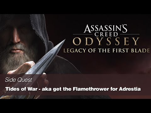 Assassin's Creed Odyssey Legacy of the First Blade - Tides of War -Flamethrower for Adrestia