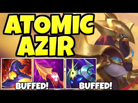 These Item Updates Make Azir a NUCLEAR Mage! (EASILY GET 1200+ AP)