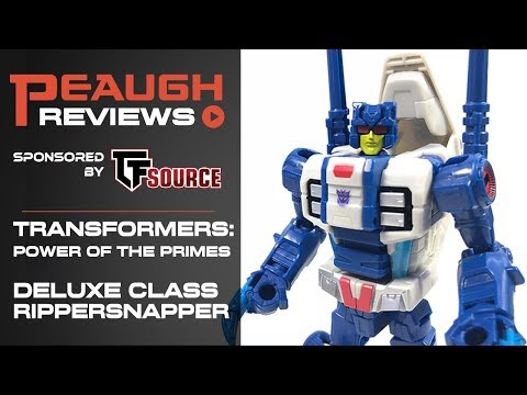 Video Review: Transformers: Power of the Primes - Deluxe RIPPERSNAPPER