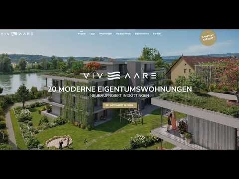 Baufortschritt Wohnüberbauung VivAare Döttingen