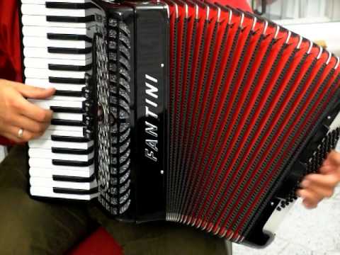 Akkordeon Fantini Studio aus Italien Video Klangprobe