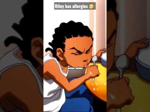 Boondocks Riley has allergies 🤧  #shorts #boondocks #funny
