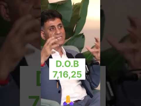 🔥Is your D.O.B. 7 16 or 25❓What does numerology say💥 #numerology #youtubeshorts #shorts