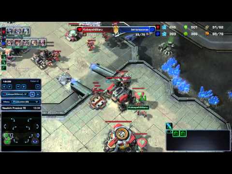 TvZ 2 Base Counter attack after holding off massive Baneling all in