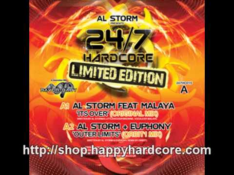 Al Storm Ft. Malaya - Its Over (Original Mix), 24-7 Hardcore - 247HC015