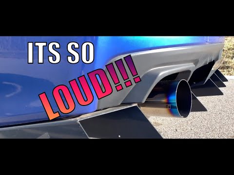 THE BEST EXHAUST FOR THE SUBARU WRX/STI❗❗❗ (Tomei Expreme Ti Install/Sound Comparison)