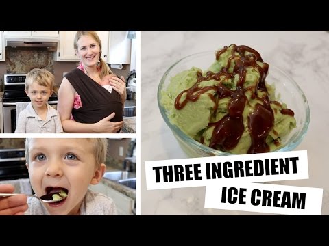 Amazing Avocado Ice Cream (Dairy Free) | Cooking with Carson