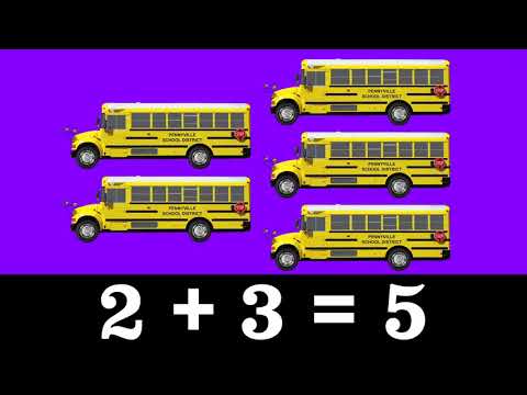 Street Vehicle Math for Kids - Lesson 1: Addition - Adding 1, 2 & 3 - Organic Learning