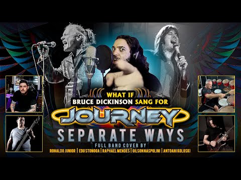 What if Bruce Dickinson sang for JOURNEY?! - Separate Ways (Worlds Apart)