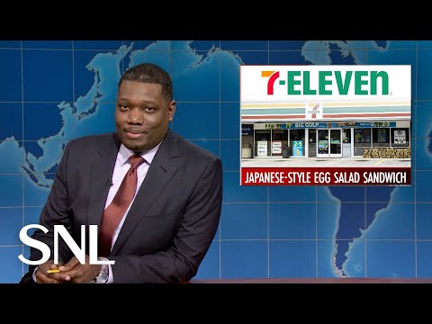 Weekend Update: Columbia's New Star Wars Ponchos, 7-Eleven's Japanese-Style Egg Salad Sandwich - SNL
