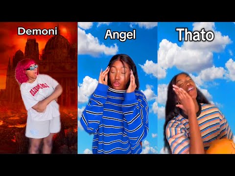 NEW 2025 TikTok Compilation 😇😈| Zayaan’s Angel vs. Demon Funniest Moments with Eel, Kris & Others