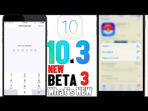 iOS 10.3 Beta 3 New Features & Changes