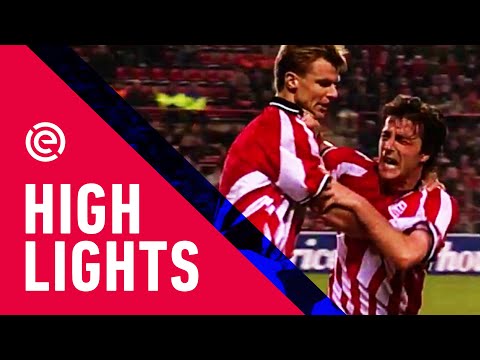 VERHITTE WEDSTRIJD IN EINDHOVEN 🟥🟥 | PSV - AZ (22-02-1997) | Highlights