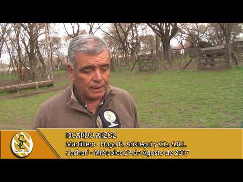 23-08-17 Nota a Ricardo Arzoz -   Hugo R.  Aristegui  -Cacharí