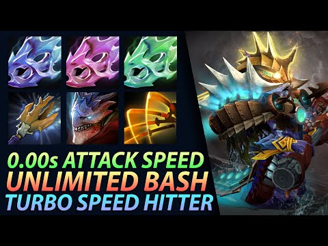 Dota 2 Custom Hero Chaos - 0.00s Attack Speed Unlimited Bash