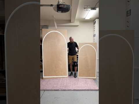 Event decor collapsible backdrop arch build #event #decoration #diy #woodworking