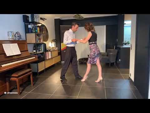 Tango class for adv beginners part 5: cross step rebound with media luna