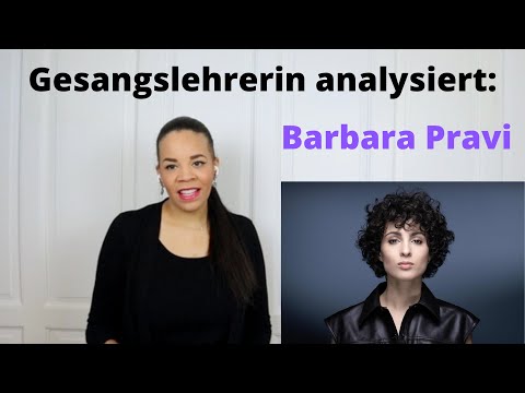 Gesangslehrerin reagiert auf Barbara Pravi - Voilà - France - Grand Final - Eurovision 2021