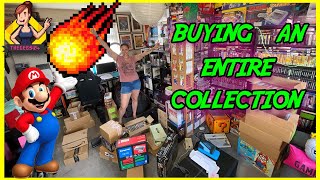*ASTONISHING* Buying a FULL RETRO GAME COLLECTION: SNES, Dreamcast, Panasonic 3DO and MORE!!
