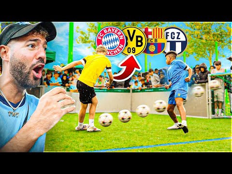U15 Bundesliga Talente drehen durch im 1vs1 Turnier um 500€ !! YT Champions League 😱🔥