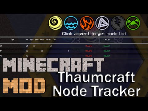 Minecraft Mods : Thaumcraft Node Tracker - 1.7.10