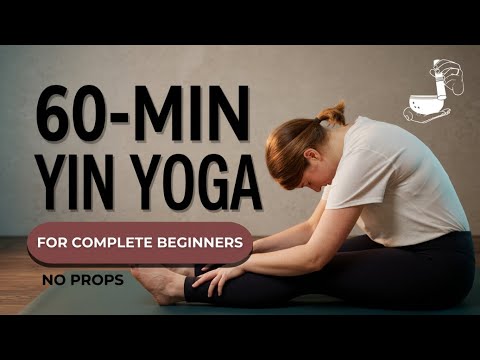 60-Min Yin Yoga for Complete Beginners | No Props