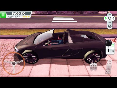Classic Sports Car Parking Game #1 - Convertible Car Driving Simulator Android iOS Gameplay