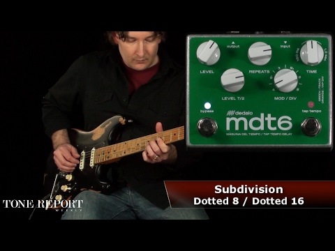 Dedalo MDT-6 - Tap Tempo Delay - Maquina del Tiempo image 3