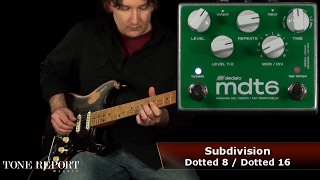 Video thumbnail for Dedalo Maquina Del Tiempo MDT6 Delay by ProGuitarShopDemos