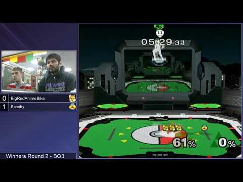 GSS 98 SSBM - BigRedAnimeBike (Fox) vs. Scooby (Sheik) - Melee WR2