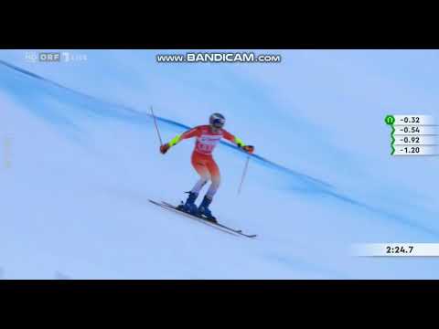 Marco Odermatt wins Adelboden 2023 (ORF)