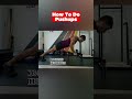 How To Do Pushups to Build Chest Muscles & Core Strength #Shorts