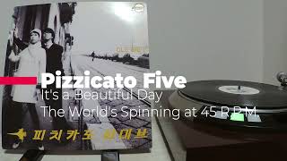 レコード　Pizzicato Five happy end of the world　US盤