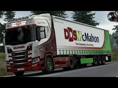 ETS 2 - 1.47 | A Quickie To Prague - Scania R520 V8