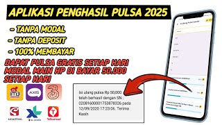 Download lagu APK PENGHASIL PULSA TERCEPAT 2025 - GAME PENGHASIL PULSA 2025 - CARA MENDAPATKAN PULSA GRATIS 2025 mp3