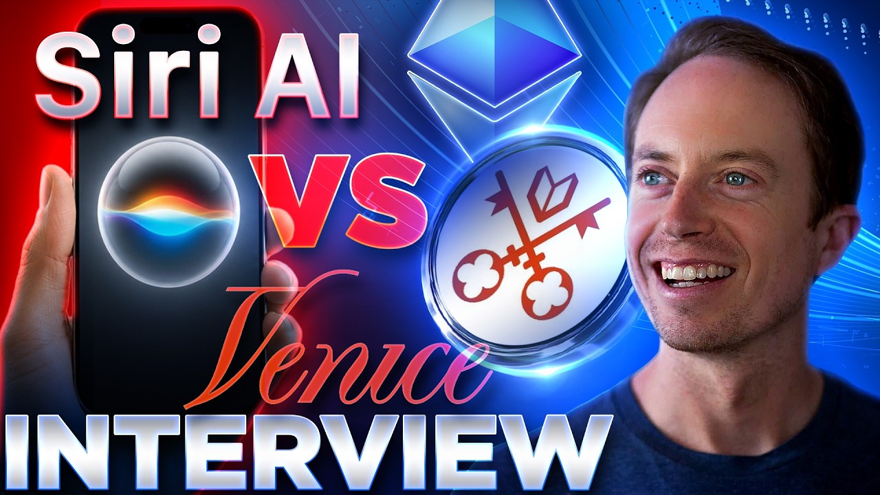 Siri A.I. vs Venice🔒Private & Uncensored🔥Erik Voorhees INTERVIEW
