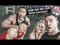 The world of fitness and social media with some BIG names
