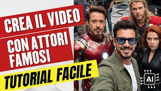 Come creare un video virale con attori famosi usando l’AI (Tutorial Facile)
