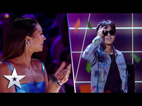 AMAZING musical card trickery from Junwoo! | Semi-Finals | BGT 2022
