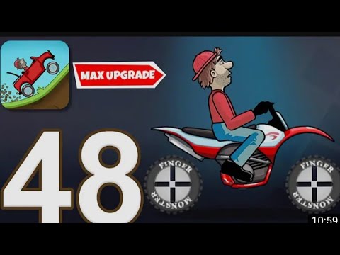 Hill Climb Racing - Gameplay Walkthro Motocross Bike / Monster School : HILL CLIMB RACING CHALLENGE
