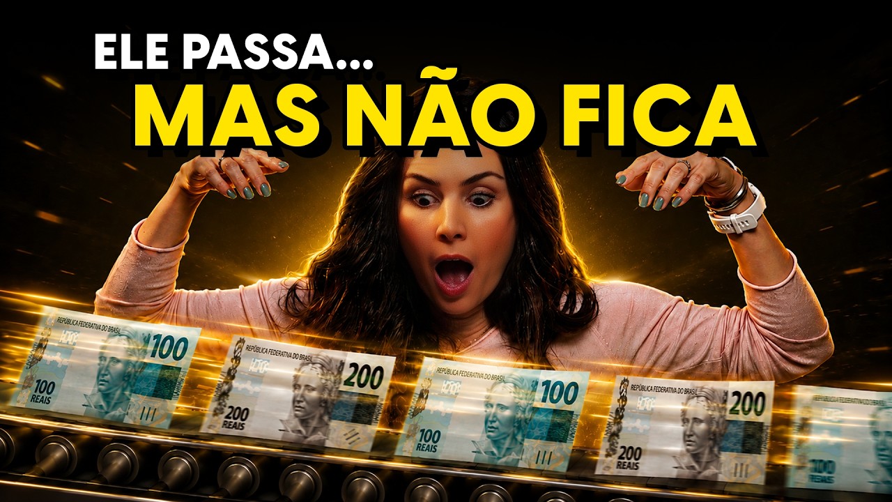Por que o dinheiro não para na sua mão? 3 passos para mudar isso