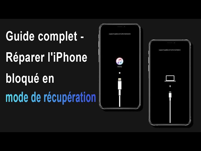 comment tsortir du mode de récupération iPhone