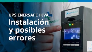 POSIBLES ERRORES EN EL UPS ENERSAFE 1KVA