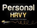 HRVY - Personal (Karaoke Version)